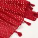 Gold Stamping Polka Dot Cotton Linen Feel Tassel Scarf Spring Summer Fashion Thin Women Versatile Decorative Ethnic_viptrois.com