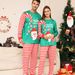 Christmas parent-child outfit Deer Christmas parent-child outfit printed homestays pajamas_viptrois.com