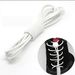 Shoe Accessories elastic buckle elastic adult children black and white color shoe rope_viptrois.com