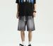 2025 Summer New Fashionable Brand Straight-Cut Pants, Versatile Loose-Fitting Casual Five-Inch Jeans_viptrois.com