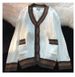 Men's Clothing New Styles Autumn Sweater Knitted Cardigan Jacket Spring And Autumn Outerwear Design Niche Tops_viptrois.com
