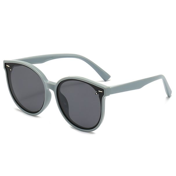 Children's polarizing lenses, primary school sunglasses, round frame sunshades 7-014_viptrois.com
