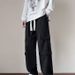 Men's Clothing Thin Loose Straight Casual Trousers High Street Wide Leg Pants_viptrois.com
