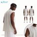 Men's Sleeveless Streetwear Tank Top - 100% Cotton Oversized Hip Hop Muscle Tee With Raw Hem - Vintage Loose Fit For Summer (Black, Dark Grey, )_viptrois.com