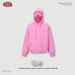 Men’s Fleece-Lined Hooded Sweatshirt – Cozy Winter Pullover With V-Neck & Soft Fabric (S-XXL, Black/Grey/Blue/Pink/More)_viptrois.com