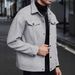 2026 Autumn/Winter Button-Up Woolen New Men's Coat For Casual, Sporty And Business Wear_viptrois.com