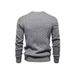 Men's Clothing High Quality Men's Sweater Pullover Embroidery Solid Color Knitted Sweater Men's_viptrois.com