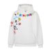 Vintage Graffiti Print Hooded Sweatshirt - Unisex Oversized Pullover With Heavyweight Cotton Fabric_viptrois.com