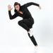 Man's clothing Long zip hooded sports coat Men's workout clothes muscle training running_viptrois.com