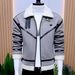 Men's Clothing Winter Jacket Deerskin Plus Velvet Thick Warm Lapel Slim Short Casual Top Coat_viptrois.com