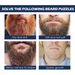 Beard Care Oil, Strong And Tenacious Fiber Root, Moisturizing, Soft And Bright, Men's Beard, Nourishing, Thick And Dense Hair Essence Oil_viptrois.com