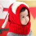 Kids'hats Hat autumn and winter dog one-piece wool hat wool baby shawl collar_viptrois.com