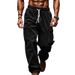 Men's Corduroy Pants Casual Wide Leg Breathable Multi Pocket Straight Leg Autumn Winter Style_viptrois.com
