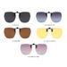 Men's Sunglasses Clip On Men's Ultra Light Driving Sunglasses Polarized Lens Clip On Myopia Glasses Day And Night Dual Use For Women_viptrois.com