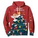 Pure 2025 Cross-Border European And American Winter New Christmas Digital Loose Men's Casual Hooded Sweatshirt_viptrois.com