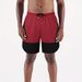 Men's Marathon Running Shorts Quick Drying Fitness Sports Pants 2 Piece Set Color Matching Anti Exposure Tights_viptrois.com