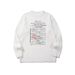 Men's Clothing YWFG Retro Letter Print Sweater – Unisex Oversized Crewneck Knit Top (White, S-XL)_viptrois.com