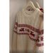 Christmas Jacquard Lazy Style Knitted Sweater Autumn/Winter Warm Sweater_viptrois.com