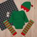 Christmas Children's spring and autumn male children's Christmas long-sleeved onesie climbing suit Ha clothing multi-piece children's clothing ins_viptrois.com