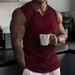 2025 Summer Knitted Vertical Stripe Fitness Sports Slim-fitting V-neck Wide Shoulder Tank Top_viptrois.com