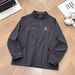 2025 New Sunscreen Clothing Men's Casual Jacket Fashionable And Versatile Slim Fit Stand Up Collar Zipper Jacket Trendy Men's Clothing_viptrois.com