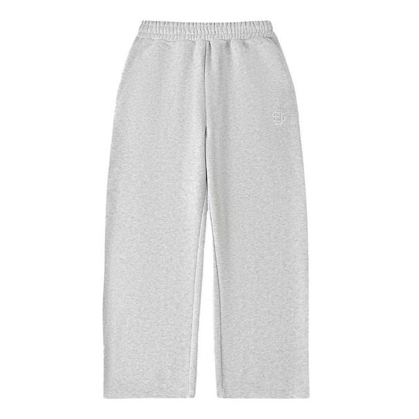 Men's Clothing Unisex Embroidered Letter Sweatpants - Oversized Wide-Leg Joggers With 3D Applique, Streetwear Lounge Pants_viptrois.com