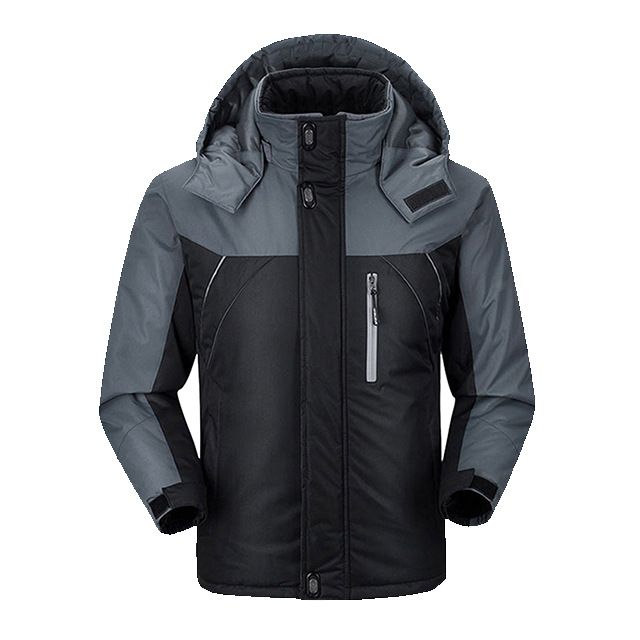 Men’s Heavy-Duty Fleece-Lined Windproof Jacket – Thermal Winter Work Coat For Outdoor Labor & Extreme Sports (L-6XL,Reflective Strips)_viptrois.com