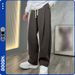 Women's Trendy Wide-Leg Pants - High Waist Straight Cut Casual Trousers With Stretch, Comfortable & Stylish For Winter_viptrois.com