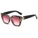 New Sunglasses Ins Fashion Square Sunglasses Men's Large Frame Sunglasses Women's Sunglasses_viptrois.com