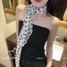 2025 Korean Style Polka Dot Tie Hair Band High-end Feel Women's Scarf Autumn Winter Thin Neck Warmer Long Strip_viptrois.com