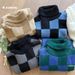 Loom Loom High Collar Thickened Sweater For Men, Autumn Winter Style, Trendy And Handsome Knitted Sweater, Loose Fit Versatile_viptrois.com