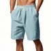 Men's Clothing Summer New Products Men's Casual Loose Corduroy Trend Beach Sports Shorts Beach Pants Men_viptrois.com