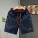Men's Summer Beach Shorts 5 Point Casual Running Sports Straight Leg_viptrois.com