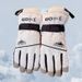 Women's Ski Gloves New Winter Warm Cold-Proof Touchscreen Fleece Lined Thickened For Riding Electric Scooter Playing In_viptrois.com