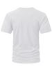 Maglietta Uomo 100% Cotone 180g Girocollo, Stampa Lettere For THINK Different Stile Minimalista, Tessuto Morbido Traspirante Perfetta Per L'estate_viptrois.com