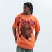 Summer New American Style Trendy Abstract Print Loose Cotton Short Sleeve T-Shirt Unisex Ins Trend_viptrois.com