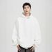 Pure 500G Heavyweight Button For Men, Spring And Autumn Style, Trendy Loose Casual Solid Color Versatile American Style_viptrois.com