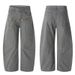Men's Clothing & Archer0603 & Autumn/Winter New American High Street Trendy Brand Curved Blade Jeans Embroidered Flower Wide Leg Cargo Pants For Men_viptrois.com