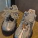 Balletcore Shoe Accessories - Silver Lace Bow Decor With Elegant Shoe Clips (Dongdaemun Style, Adjustable Straps, Fashionable Shoe Charms)_viptrois.com