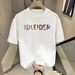 2025 American Trendy Brand Short-sleeved Men's High Street Youth Casual Loose T-shirt Pure Cotton Personalized Internet Celebrity Ins Tide_viptrois.com