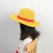 Lu Fei's Same COSPALY Anime Dressing Grass Knitted Parent Child Sunshade and Sunscreen Performance Hat_viptrois.com