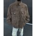 2025 Autumn Men's New Heavy-duty Leather Jacket, Fashionable And Casual Multi Pocket Jacket, Handsome And Trendy Jacket_viptrois.com