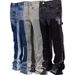 Men's Clothing Denim Overalls Elastic Patch Jeans_viptrois.com