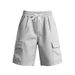 Men's Clothing American Style Sportswear Breathable Loose Fit Shorts Multi-Pocket Straight Leg Casual Jogging Mid Waist Summer Shorts_viptrois.com