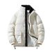 Winter Men's Cotton Jacket, Trendy Brand, Thick Bread Jacket, Warm And Fashionable Stand Up Collar Youth Jacket_viptrois.com