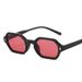 Polygonal Small Frame Ins Sunglasses Korean Version Personality Trendy Men And Women Seaside Vacation Glasses_viptrois.com