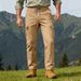 Men's Tactical Work Pants - Retro Loose-Fit Outdoor Commuting Trousers (Khaki/Black/Army Green/Navy Blue/Iron Gray, XS-XXXL)_viptrois.com