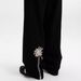 Jeans Men's Autumn And Winter New China-Chic Embroidery Black Straight American High Street Vibe Loose Casual Pants_viptrois.com