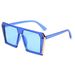 Pink Square Sunglasses For Women & Teens - Large Frame UV Protection (Parent-Child Matching Set)_viptrois.com