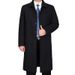 Loom Loom Men's Wool With Turn-down Collar, Wholesale Medium-Length Trench Coat Men, Supply For_viptrois.com